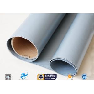 China 360GSM Plain weaving silicone coated fiberglass cloth For Hot Air Tunnel Curtain supplier