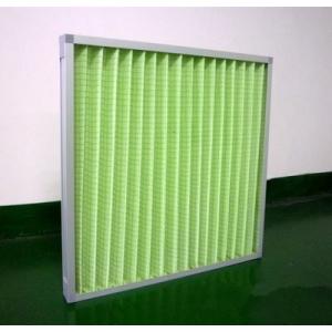 Primary Efficiency Pleated Panel Air Filter , Paper Frame Pre Air Filter