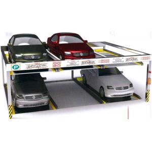 Hydraulic Semi Automated Parking System Chain Drive 2 Level