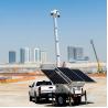 China Mobile Solar Security Trailer with 6m Manual Mast for Parking Lot Monitoring wholesale