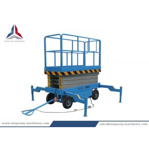 China 8m Platform Height Mobile Hydraulic Scissor Lift Table from China Factory supplier