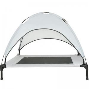 Travel 36in Elevated Canopy Dog Bed 600D PVC Collapsible
