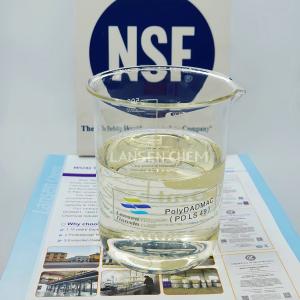 China Non toxique, stable dans différents types de liquide à pH différent, polydadmac à dose minimale avec des résultats significatifs Coagulant supplier