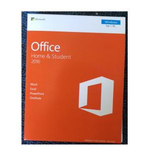 China Genuine License Microsoft Office 2016 Home And Student Retail Key supplier