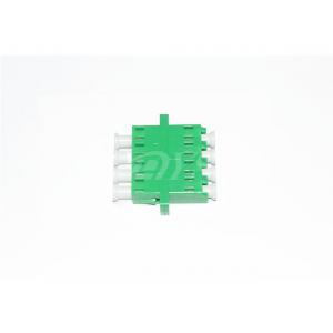 China 4 Cores LC / APC SM Fiber Optic Adapter For Optical Networks supplier