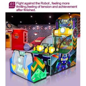 2 players Robot Storm ball shooting video redemption machines with ticket for prize