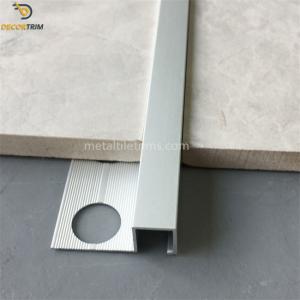 Square Edge Tile trim Metal Tile Trims Tile Edge Trim Bunnings Outdoor 8mm