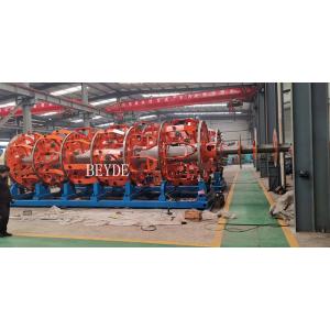 China Steel Wire Armouring Machine 48+48 Nos Bobbins DIN400 0.8-4.0 mm supplier