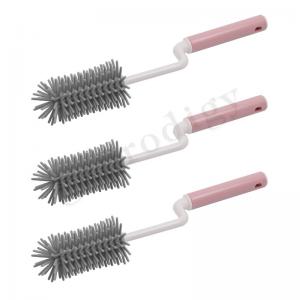 3pcs Silicone Baby Bottle Brush Quick Dry Other Baby Products Nipple Brush
