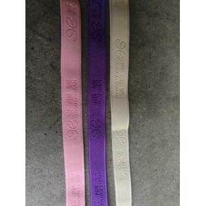 China Jacquard Elastic Name Tape With High Quality Bra Elastic Strap Overstock,Buy Elastic Band Stocklot In China supplier