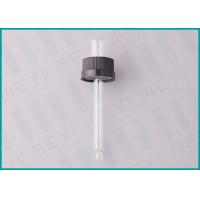 China 20/400 Child Resistant Glass Pipette Dropper With TPE Monprene Clear Bulb on sale