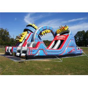 China Adult Inflatable Obstacle Course Jumper Big Challenge Keeping Fit For Boot Camp supplier