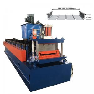 China Thickness 0.3-0.6mm Standing Seam Roofing Machine Standing Seam Roll Former 4KW supplier