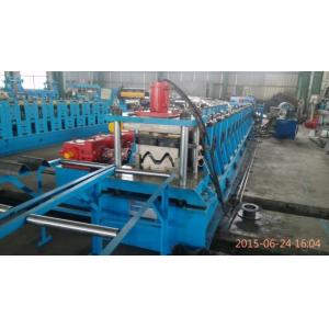 Two Waves Guardrail Roll Making Machinery With PLC Panasonic Control