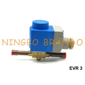China EVR3-038S 032F2053 Danfoss Type 3/8'' ODF EVR3 Series Solenoid Valve wholesale
