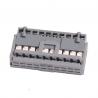 2.50 IDC Socket Wire To Board Connector 8P PBT Grey , Matte Sn