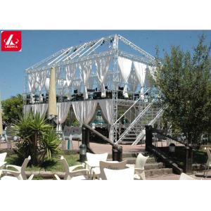 China Silver Color 300mm Aluminum Triangle Truss For DJ Club supplier