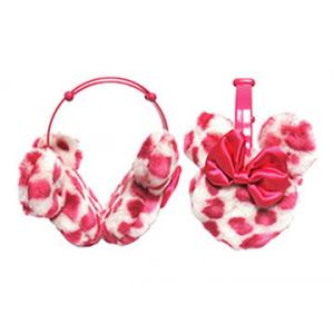 China Minnie Mouse Leopard earmuff supplier