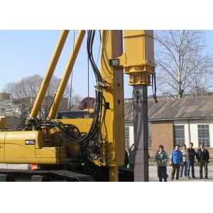 TH -60 Hydraulic Rig For Piling With CE/ GOST/ ISO9001 Certification Total Weight 39T