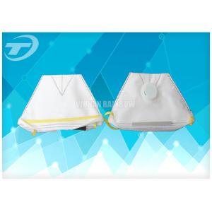 China Folded N95 Mask With Exhalation Valve SBPP Fabric , N95 Face Mask supplier
