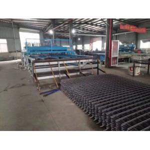 China Hole Size 150*150mm Plc Reinforcing Mesh Welding Machine For Steel Bar supplier