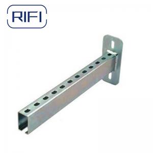 China Wall Mount Strut Channel And Fittings Power Strut Brackets Unistrut Cantilever Arm supplier
