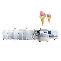 China 1.5hp High Efficiency Wafer Cone Production Line With Durable Cast Iron Baking Plates on sale