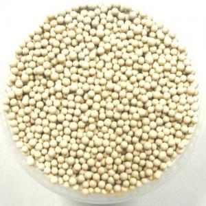 China Zeolite Molecular Sieve Beads 3a / 4a For Ethanol Distillation Sphere Shape supplier