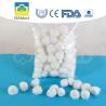 China 100% Pure Sterile Cotton Wool Balls Small Size Non - Irritating For Hospital wholesale