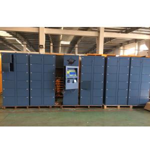 China Airport Bus Station Luggage Cabinet Storage Public Lockers With Coin Operated supplier
