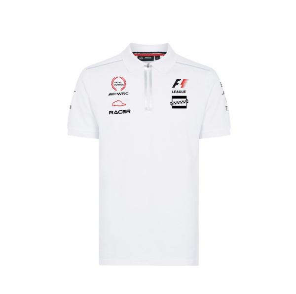 Custom Logo Design Unisex Polo Shirts with Printing Techniques and Cotton Elastane