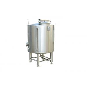 China 2000L Stainless Steel 304 Cold Liquor Tank Dimple Plate Jacket For Brewing System supplier