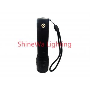 Magnetic Charger Focusing Led Flashlight Rechargeable / Zoomable Led Flashlight