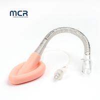 China Disposable PVC Laryngeal Mask Airway With Reinforced Flexible Tube And Liquid Silicone Cuff on sale
