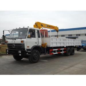 China Used Truck Crane Dongfeng 6*4 Drive Mode Maximum Loading Of Crane 10 Tons Euro 3 supplier