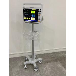 China Anesthesia 3 Inch Silent Wheels Medical Monitor Trolley Aviation Aluminum Matieral supplier