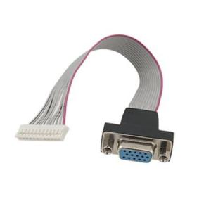 China 10 Pin Flat Ribbon Cable , VGA To IDC Connector Flat Flex Cable Or Computer supplier