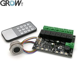 China GROW K219-A+R503 Programmable Fingerprint Infrared Control Board Control Relay Time Control Switch on sale