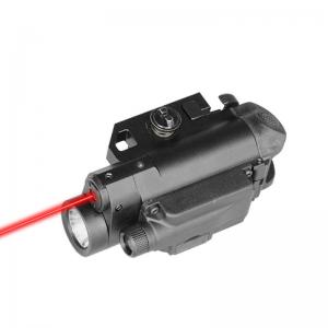 China 650nm Red Laser Camera Metal Tactical Flashlight 88*40*49mm supplier