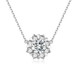 Hot Sale 18k Gold Lab-Grown Diamond Pendant  White Lab-Grown Diamond Pendant fashion jewelry New Style Pendant