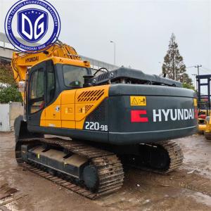 China Used Hyundai 22 Ton Excavator 220LC-9S Hydraulic Crawler Excavator supplier