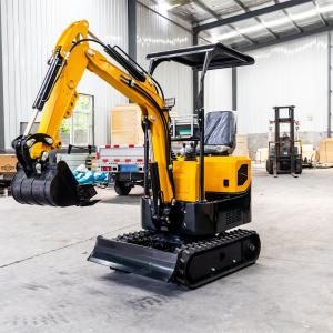 China 1T Small Crawler Excavator With EPA Engine For Sale supplier