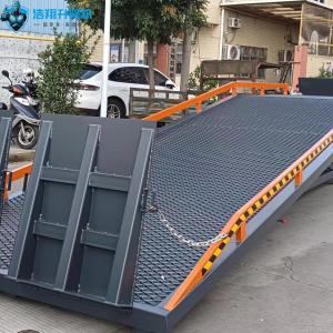 China 10t Mobile Portable Loading Container Ramp Yard Ramp Anti-Rust Paint wholesale