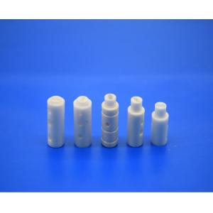 China High Hardness Excellent Insulating Polishing Alumina White Ceramic Valve / Shaft / Plunger Parts wholesale