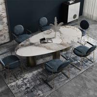 China CORDIAL OEM ODM Modern Table Set Oval Dining Table on sale
