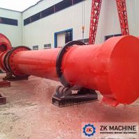 China High Capacity Industrial Rotary Dryer , Coal Rotary Drum Dryer Easy Adjustment on sale