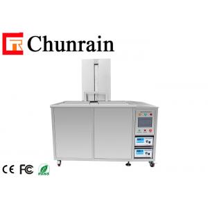 China 360L 3600W Big Industrial Automatic Ultrasonic Cleaner With Lifting Heavy Oil supplier