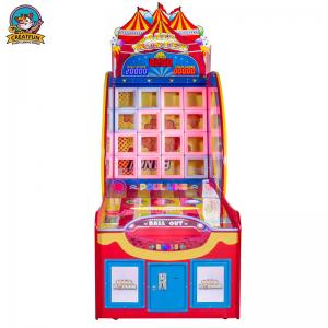China Three People arcade Pitching Ball Coin Operated Game Machine supplier
