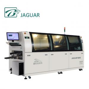 JAGUAR Automatic SMT Lead-free Wave Soldering Machine N350 with Siemens PC+PLC Control for PCB Production line