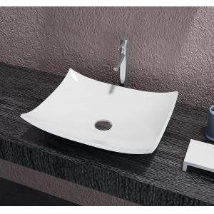 China Simple Counter Top Bathroom Basin 5KGS Easy To Install And Maintain wholesale